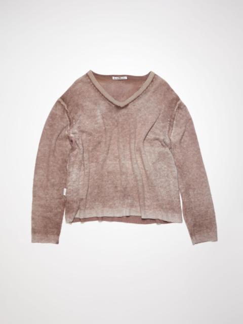 Acne Studios Wool-blend jumper - Antique white