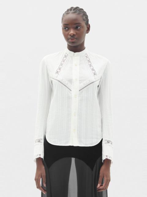 Ann Demeulemeester Storma Slim Fit Shirt with Lace