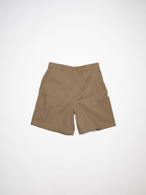 Acne Studios Regular fit shorts - Hazelnut brown