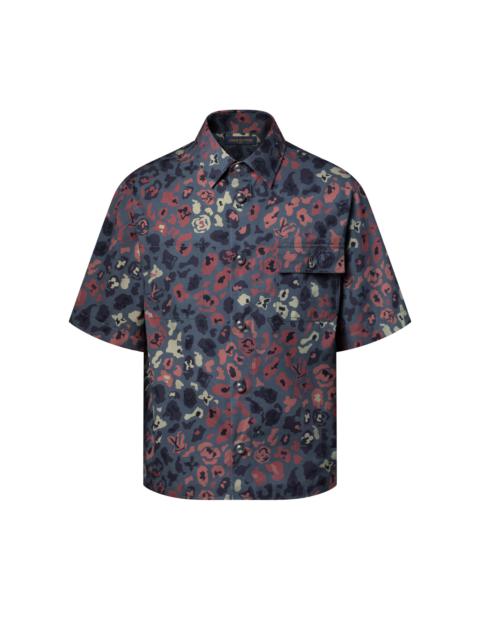 Louis Vuitton Printed Short-Sleeved Workwear Shirt
