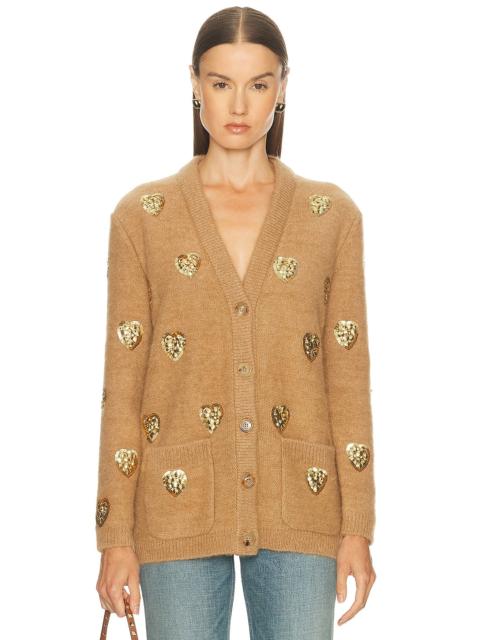 Valentino Embroidered Cardigan