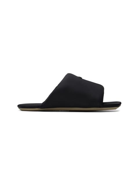 MM6 Maison Margiela Black Padded Sandals