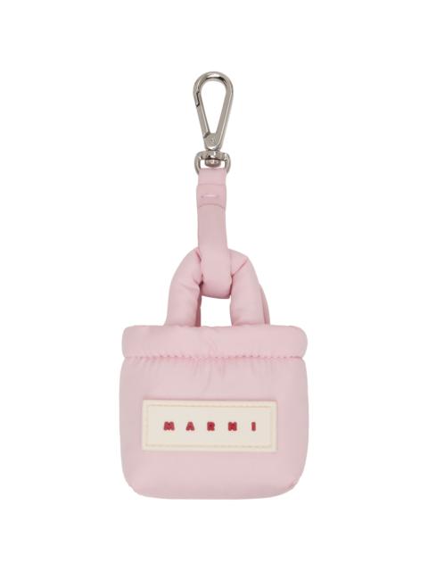 Marni Pink Charm Keychain