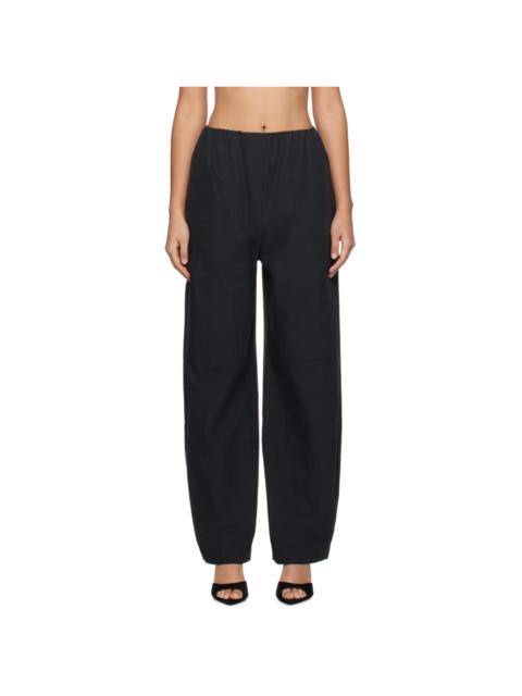 Black Cocoon Trousers