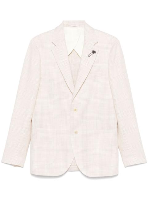 LARDINI 체크 blazer