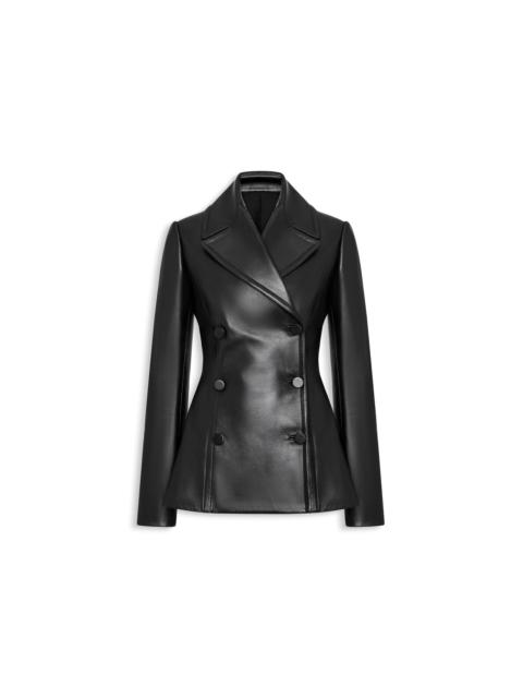 Alaïa FITTED LEATHER CABAN