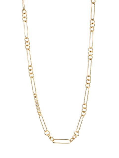 ROBERTO COIN Women's Tiny Treasures 18K Yellow Gold, Ruby & 0.18 TCW Diamond Necklace - Yellow Gold
