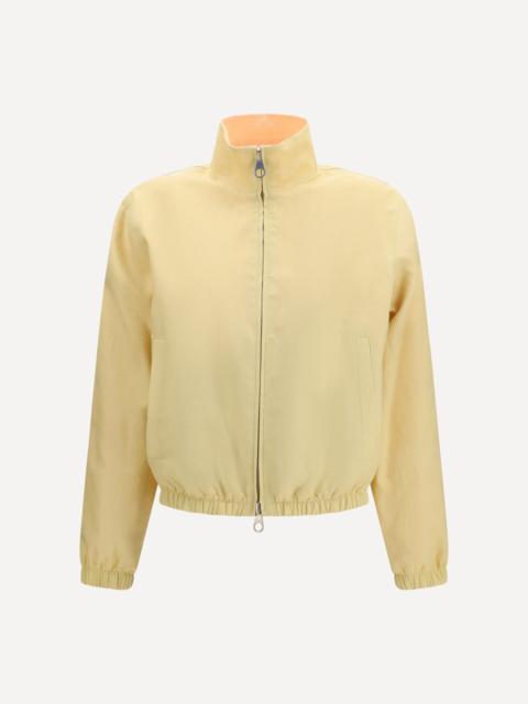 Loro Piana Linen bomber Jacket with Rain System®