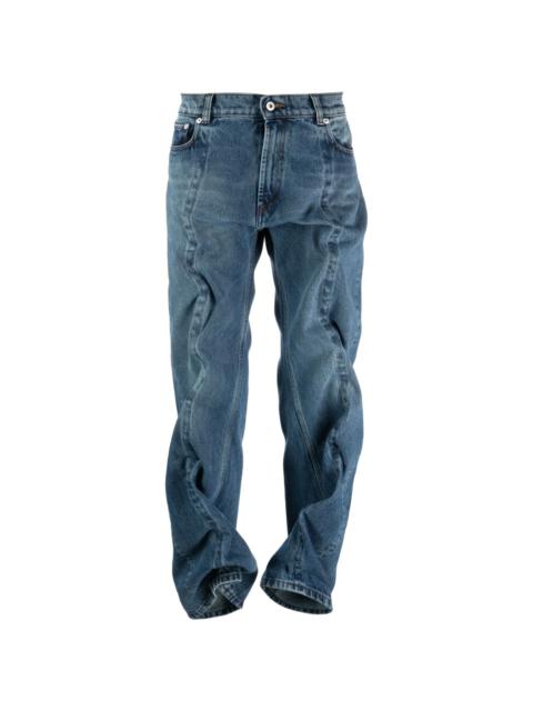 Wire wide-leg jeans
