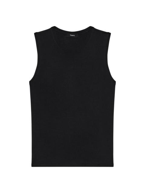 Theory Women's Crewneck Tank Top - Black