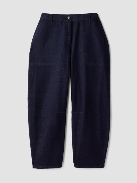 EILEEN FISHER Cotton Stretch Denim Arch Pant