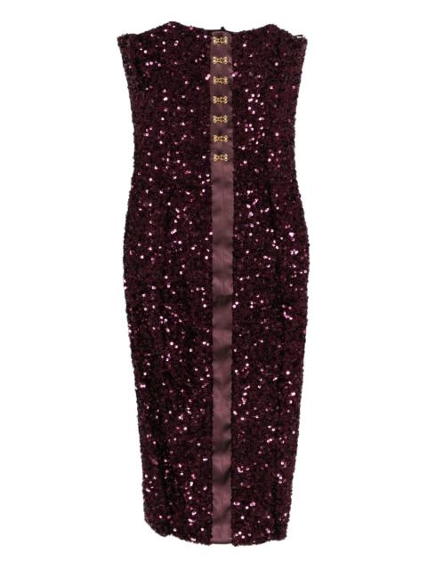 ELISABETTA FRANCHI Elisabetta Franchi Sequin-embellished Midi Dress