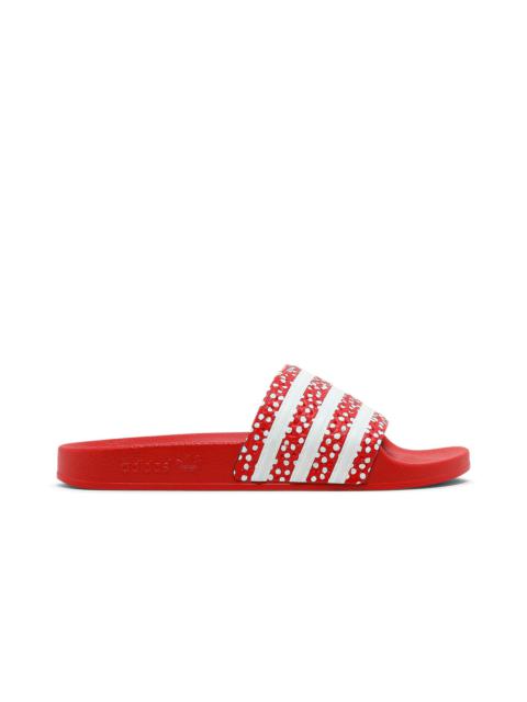 Wmns Adilette Slide 'Polka - Vivid Red'