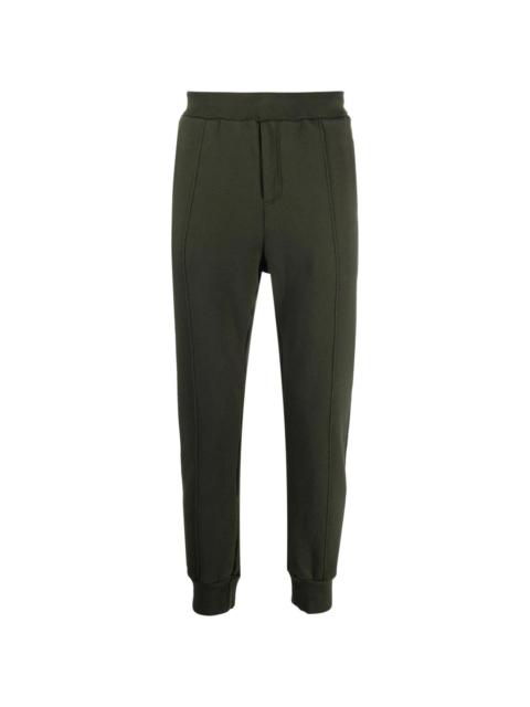 slip-on cotton track trousers