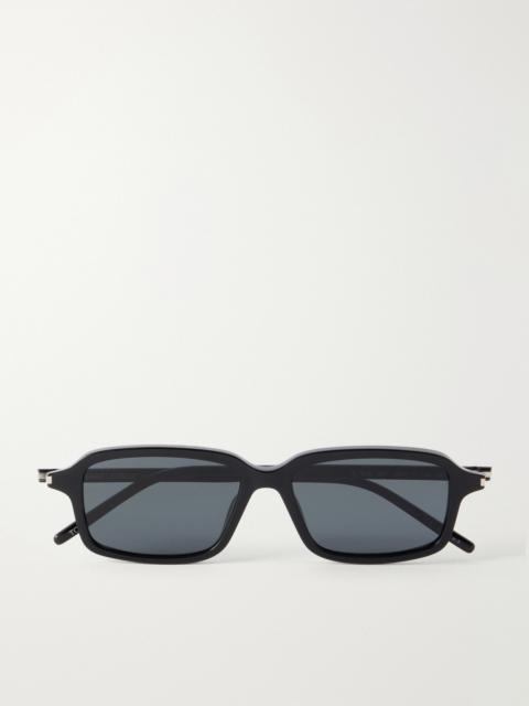 SAINT LAURENT SL 938 Square-Frame Recycled Acetate Sunglasses