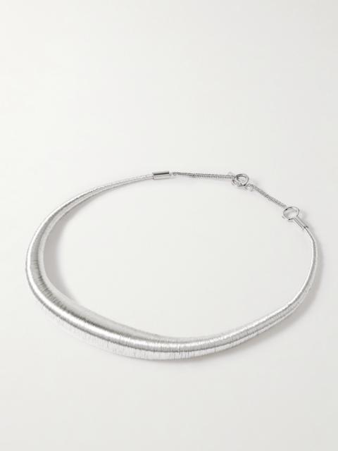 Jil Sander Silver-tone Necklace