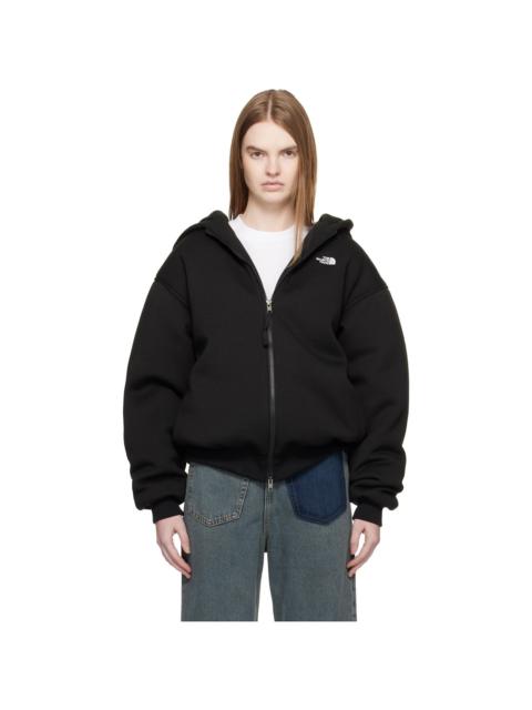 The North Face Black Leather Pack Insulated Jacket