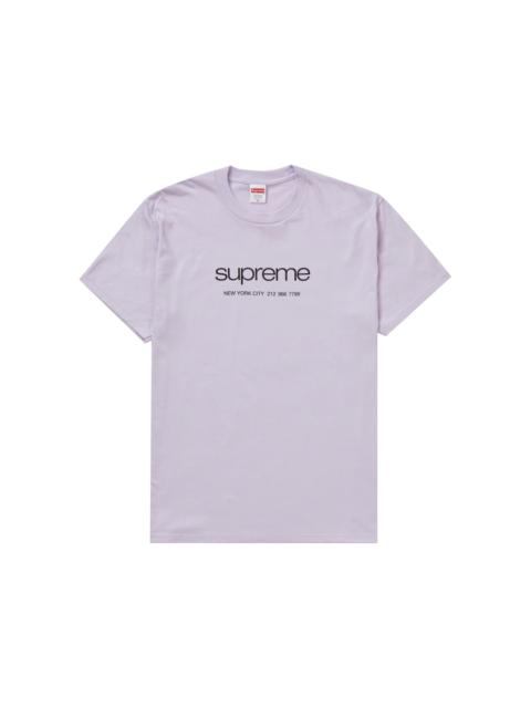 Supreme Supreme Shop Tee Light Purple