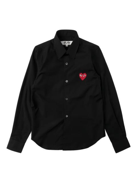 Comme des Garçons PLAY embroidered heart shirt