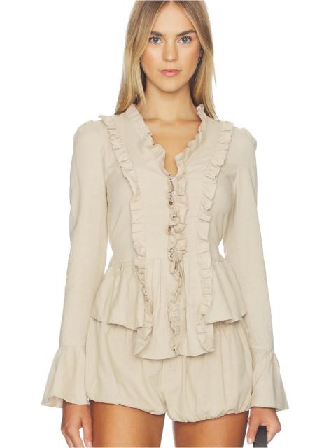 LIONESS Odette Long Sleeve Top