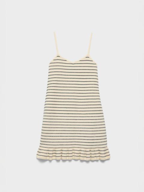 JW Anderson WOMENS MINI DRESS IN WHITE