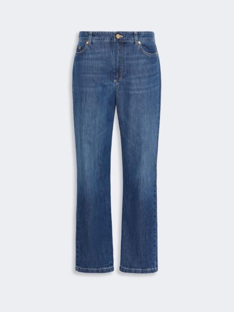 'S Max Mara MACRO Slim-fit cotton denim jeans - CHINA BLUE
