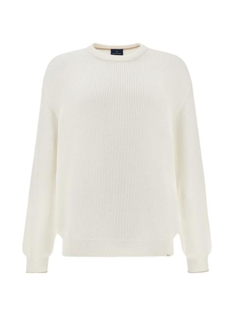 Paul & Shark crew-neck cotton sweater