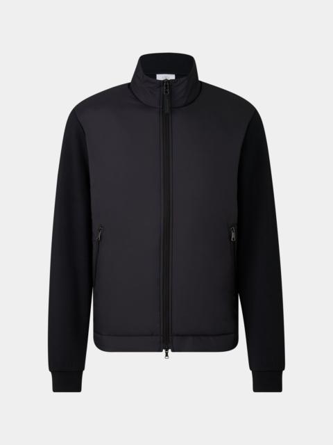 BOGNER Rover hybrid jersey jacket in Black