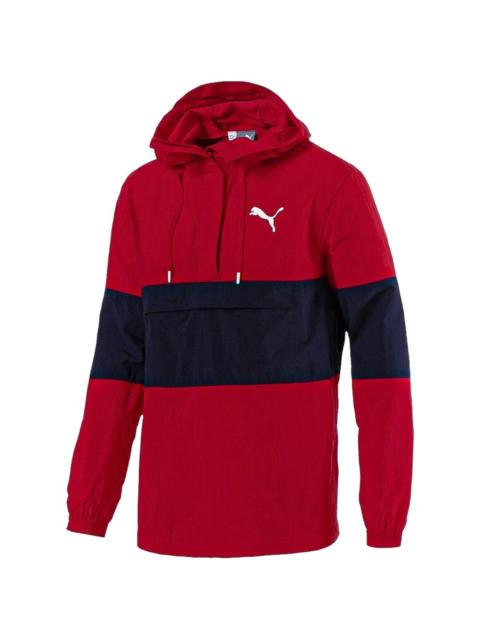 PUMA half-zip hoodie