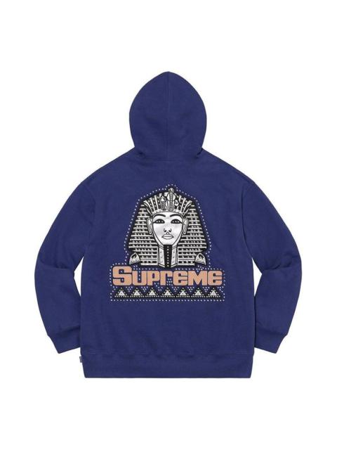 Supreme Supreme Pharaoh Studded Hoodie 'Blue White Black' SUP-FW20-020