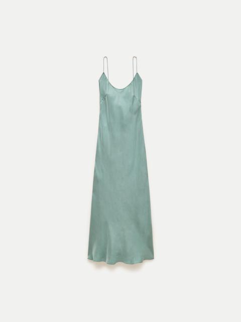 J.CREW Gwyneth slip dress in cupro blend
