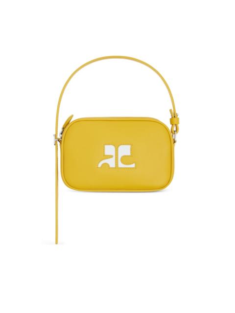 courrèges slim leather camera bag