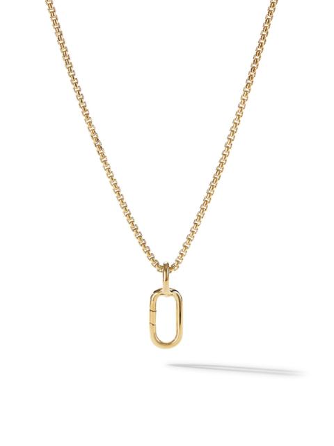 DAVID YURMAN Women's Lexington Amulet Holder in 18K Yellow Gold - Yellow Gold
