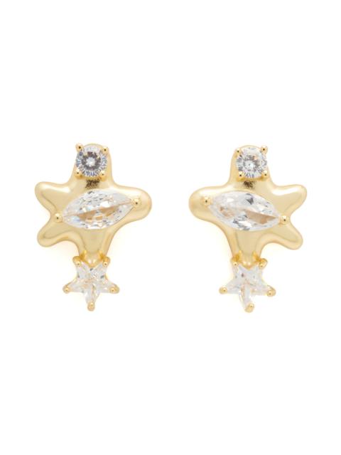 Collina Strada GOLD CLEAR CONSTELLATION STUDS