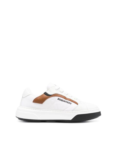 DSQUARED2 logo-print lace-up sneakers