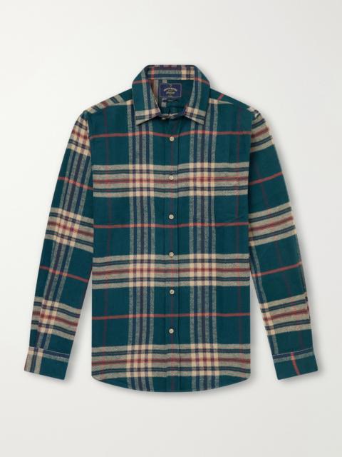 Portuguese Flannel Cervo Checked Cotton-Flannel Shirt
