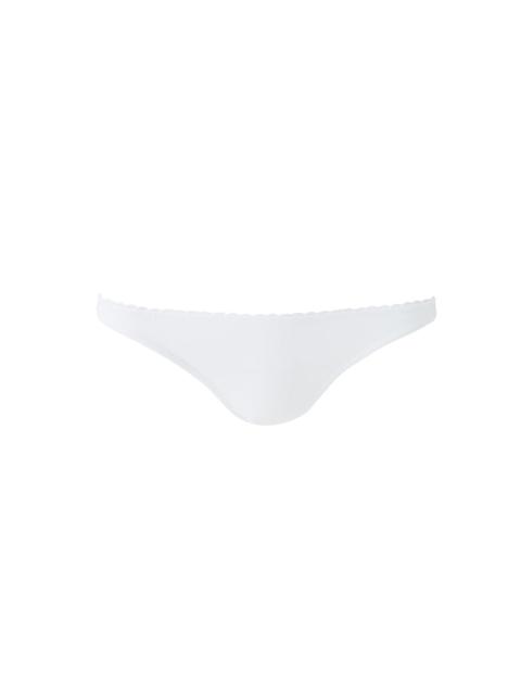 MELISSA ODABASH POMPANO WHITE BIKINI BOTTOM