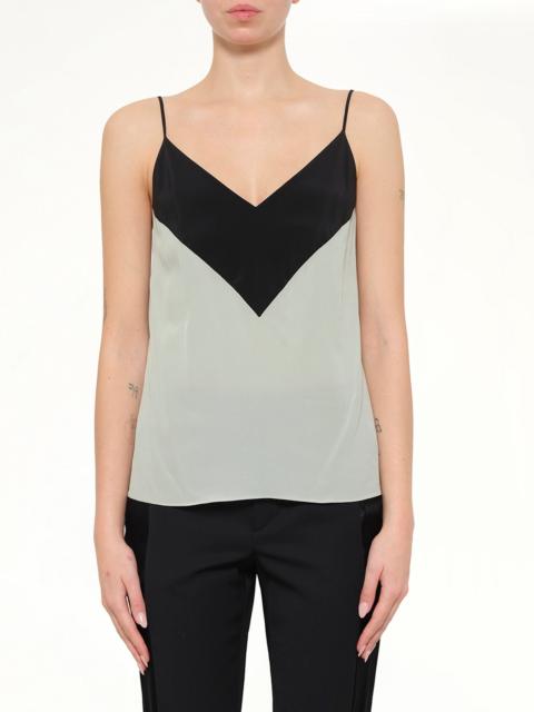 Lanvin Silk Top in Green