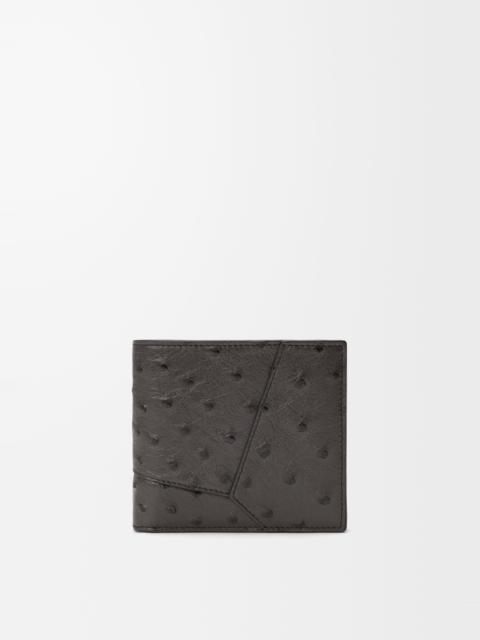 Loewe Puzzle bifold coin wallet in ostrich