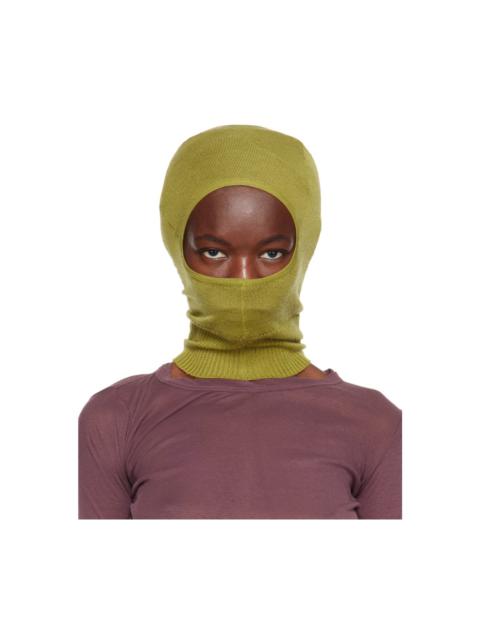 Rick Owens Green Skull Balaclava