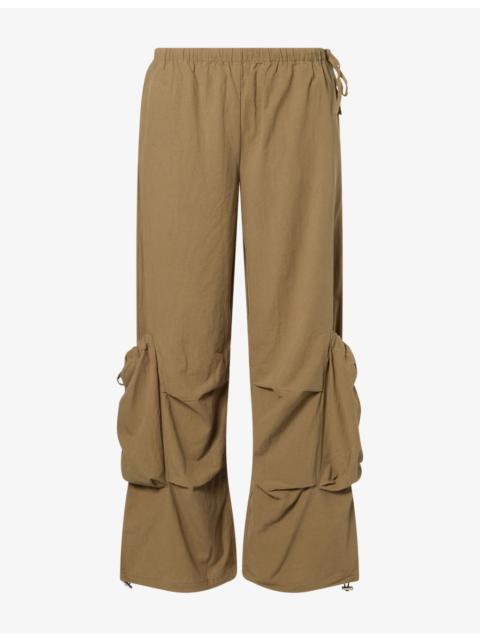 DEIJI STUDIOS Drawstring-Pocket Cotton Trousers