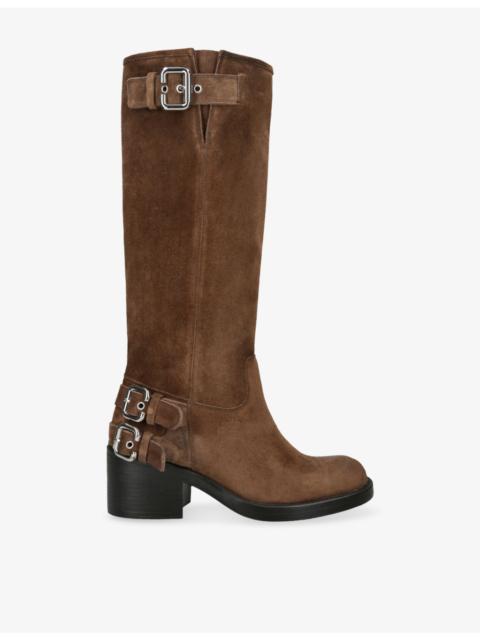 Chloé Dakota Suede Knee-High Boots