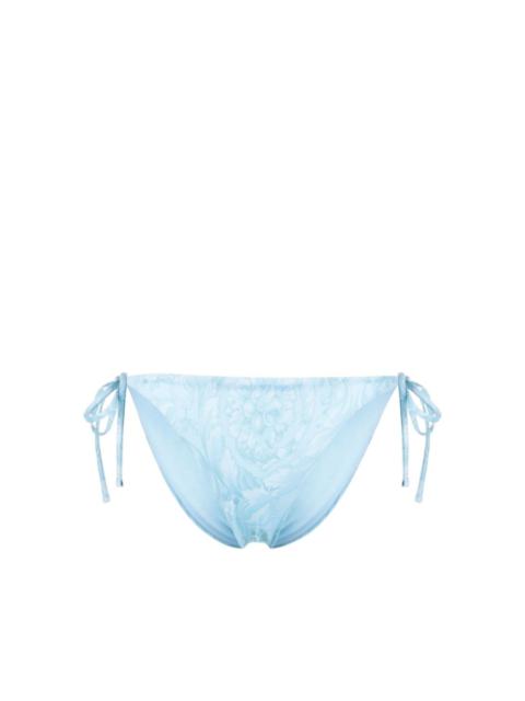 VERSACE Barocco-print bikini bottoms