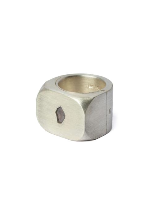 Parts of Four Sistema sterling-silver diamond ring