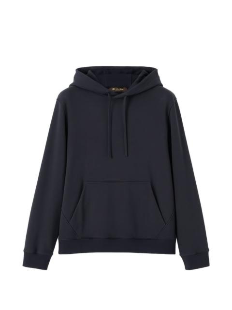 Loro Piana Andamane pouch-pocket hoodie