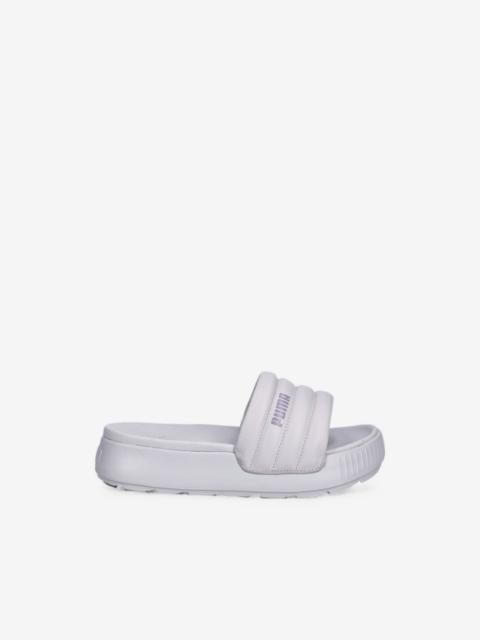 PUMA padded logo-print slides