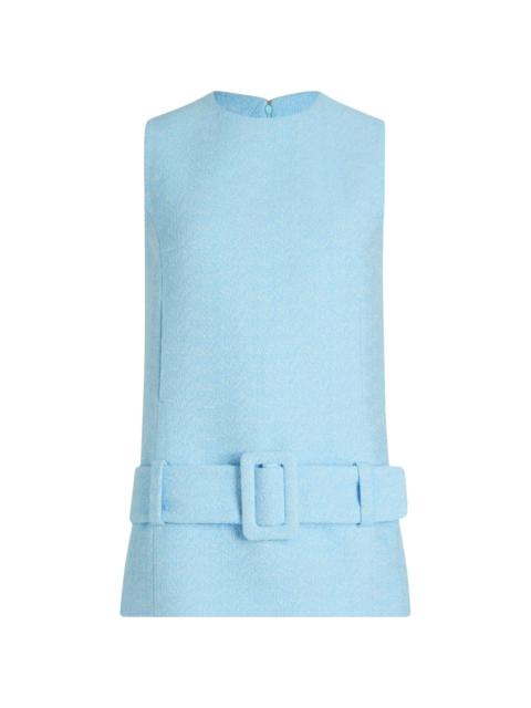 belted minidress