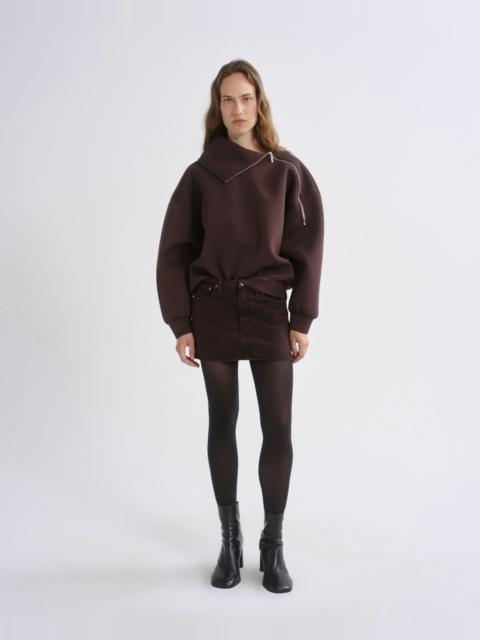 AGOLDE KEIRA MINI IN SLOE BERRY