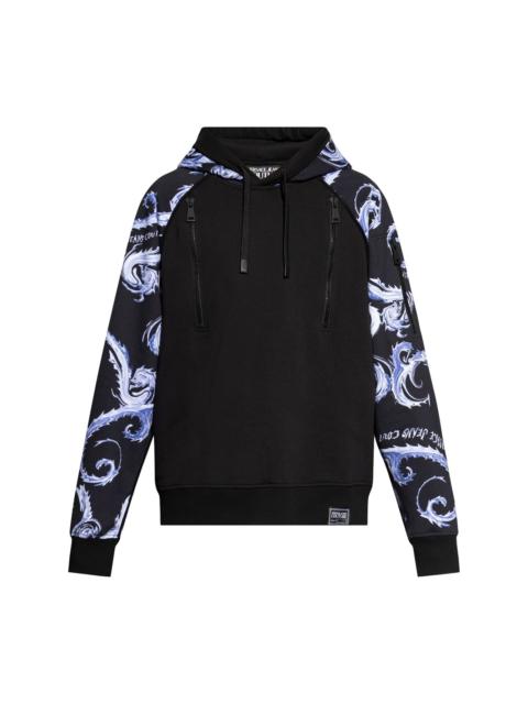 baroque-print sweatshirt