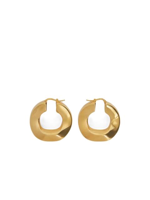 Jil Sander hoop earrings